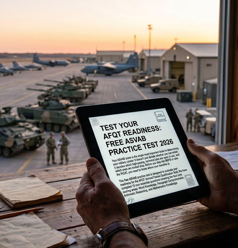 free ASVAB practice test 2026