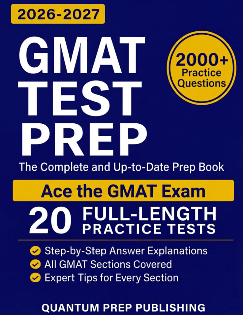 GMAT test prep 20 full lenght practice test