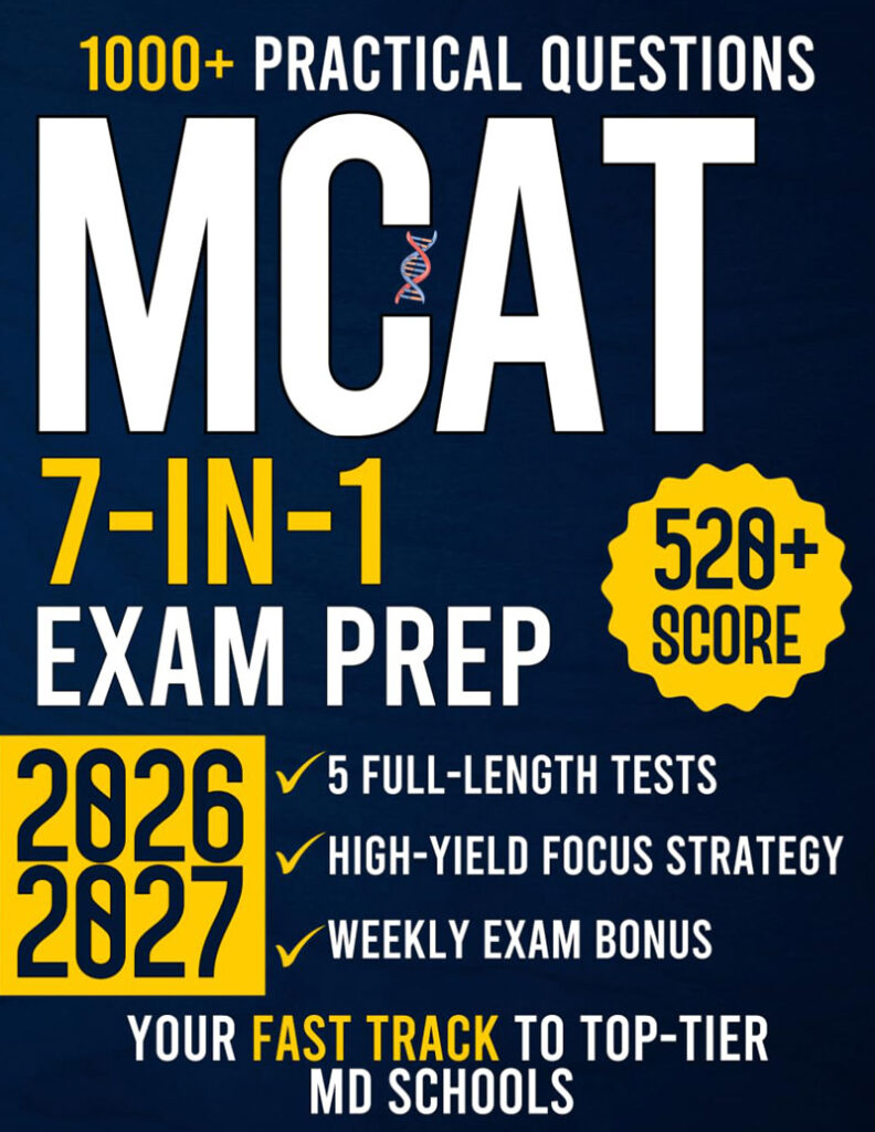 best MCAT prep books 2026-2027 | MCAT 7-in-1 Exam Prep