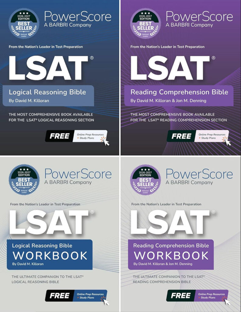 best LSAT prep books 2026 | Power Score LSAT Bundle