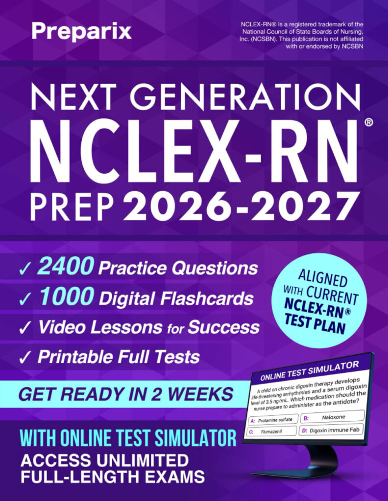 Best NCLEX-RN prep books 2026 | Preparix NCLEX-RN prep book